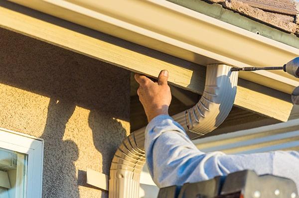 the time to complete gutter installation will depend on the size of your home, but typically it takes one to two days